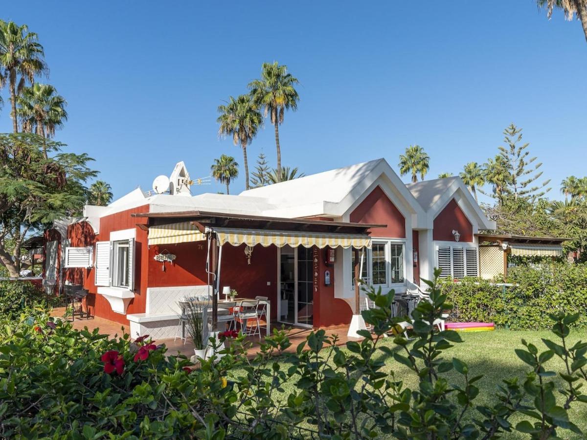 Bungalow Familiar Los Tunos Maspalomas マスパロマス エクステリア 写真